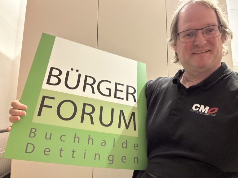 Ein neues Aushängeschild für das Bürgerforum Buchhalde Dettingen