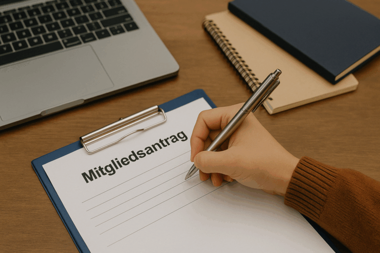 Antrag gestellt: Wir wollen Mitglied im Gewerbeverein Dettingen Erms e.V. werden!