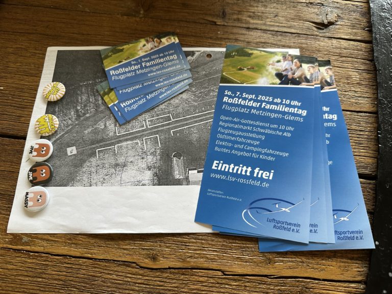 Bürgerforum Buchhalde Dettingen beim Roßfelder Familientag – Kommt vorbei!