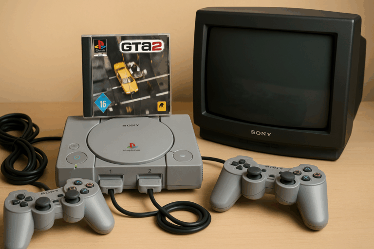 Neuzugang im Retro-Regal: GTA2 für die originale PlayStation!