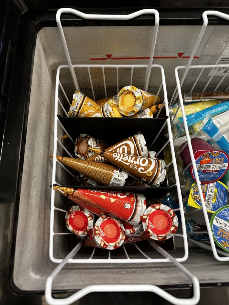 Eiszeit mit System – neue Unterteilungen in unserer Tiefkühltruhe