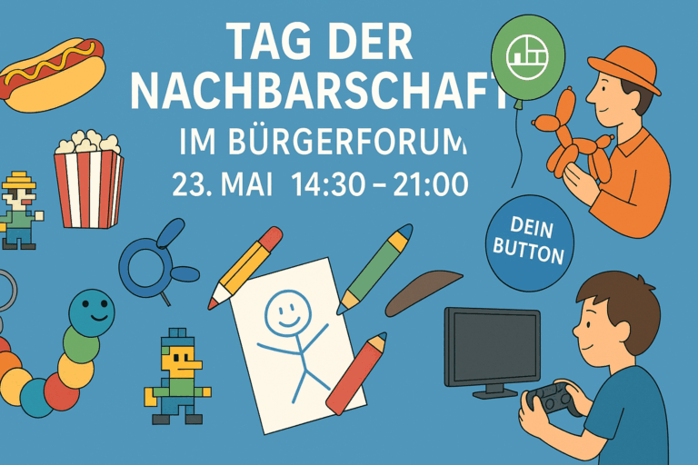 Tag der Nachbarschaft im Bürgerforum – Entdecken, Mitmachen, Genießen!