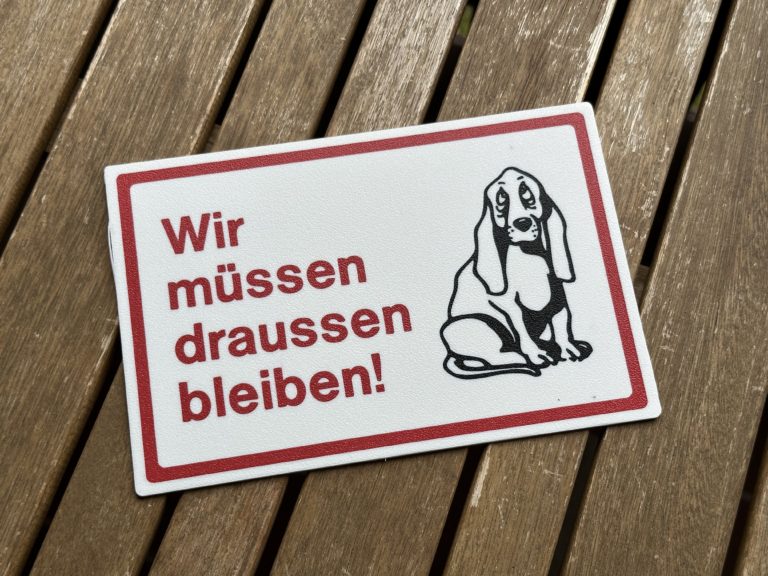 Warum im Bürgerforum keine Hunde oder Haustiere erlaubt sind