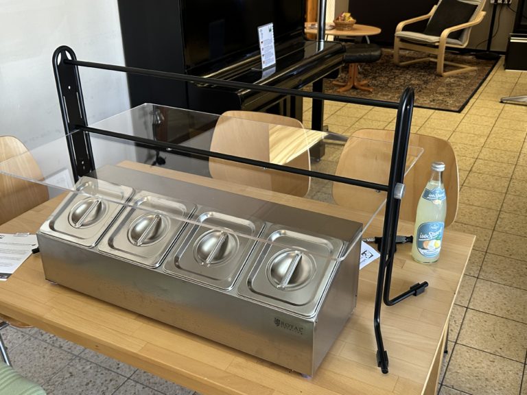 Sauber, sicher, lecker – unser Spuckschutz ist da