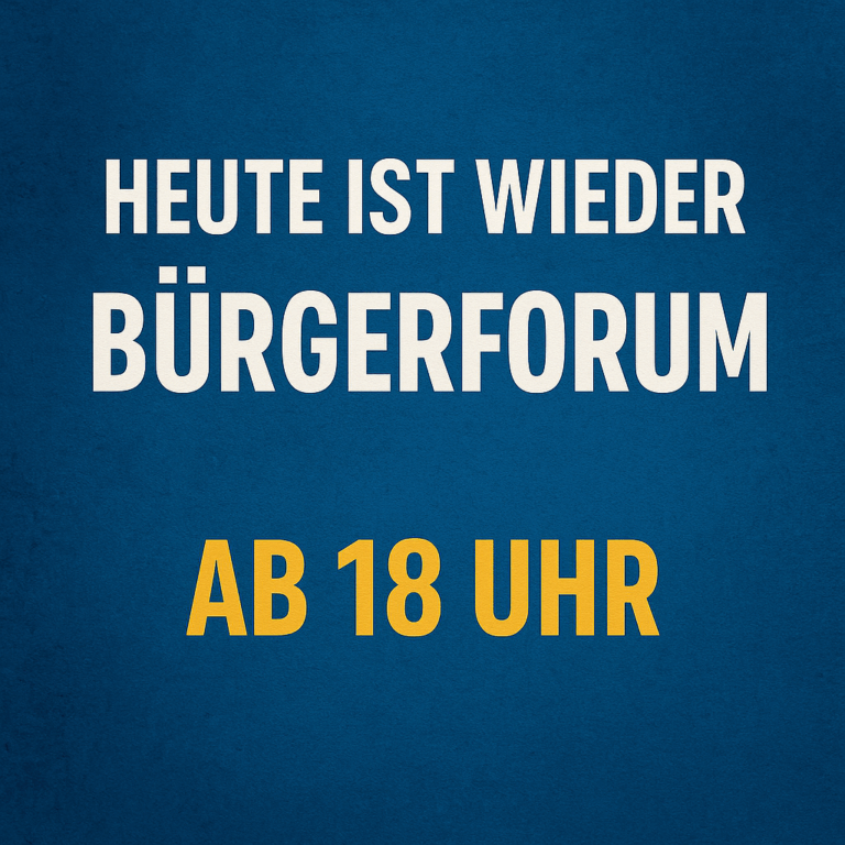 Heute Abend im Bürgerforum: Neues und Retro zum Ausprobieren
