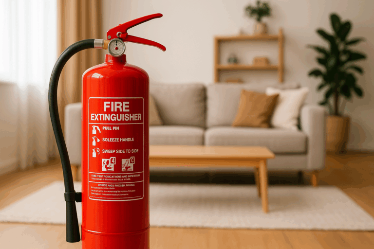 Sicher in die Zukunft: Neue Feuerlöscher für das Bürgerforum Buchhalde