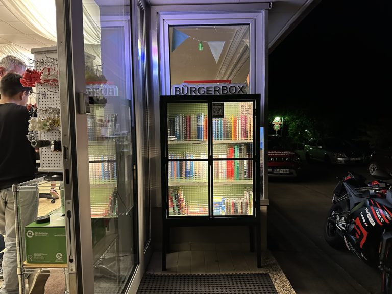 Neue Beleuchtung in der Bürgerbox