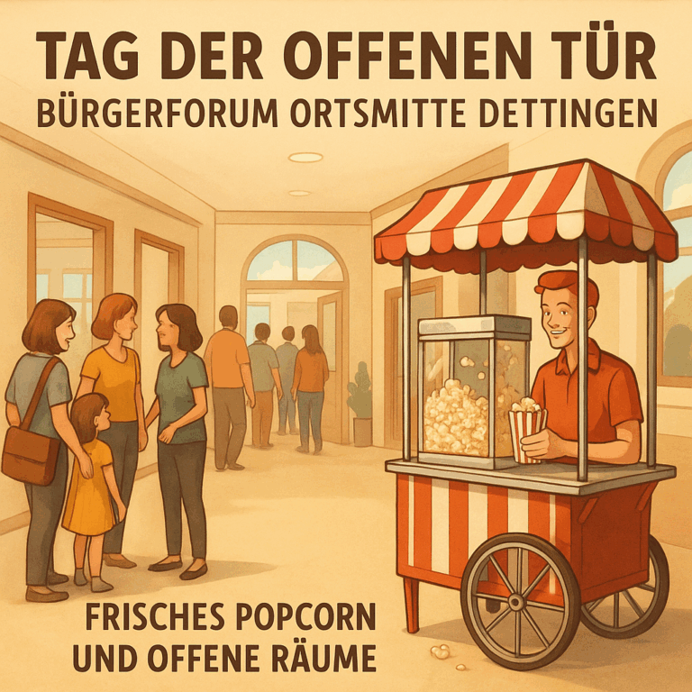 Tag der offenen Tür im Bürgerforum Ortsmitte Dettingen