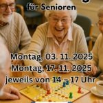 Spiele-Nachmittag für Senioren